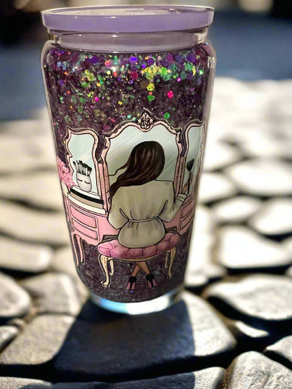 Couture and Coffee Snow globe